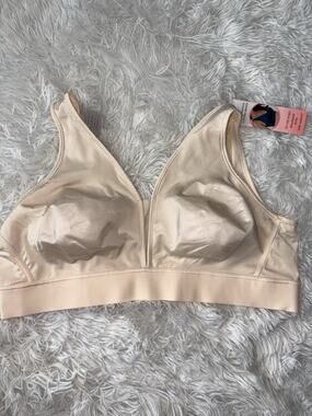 Jockey Women’s 3XL “Forever Fit” Tan Bra. New W/tags. Retail $36